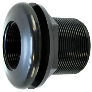 0.5" Bulkhead, sch. 40, Thread x Slip