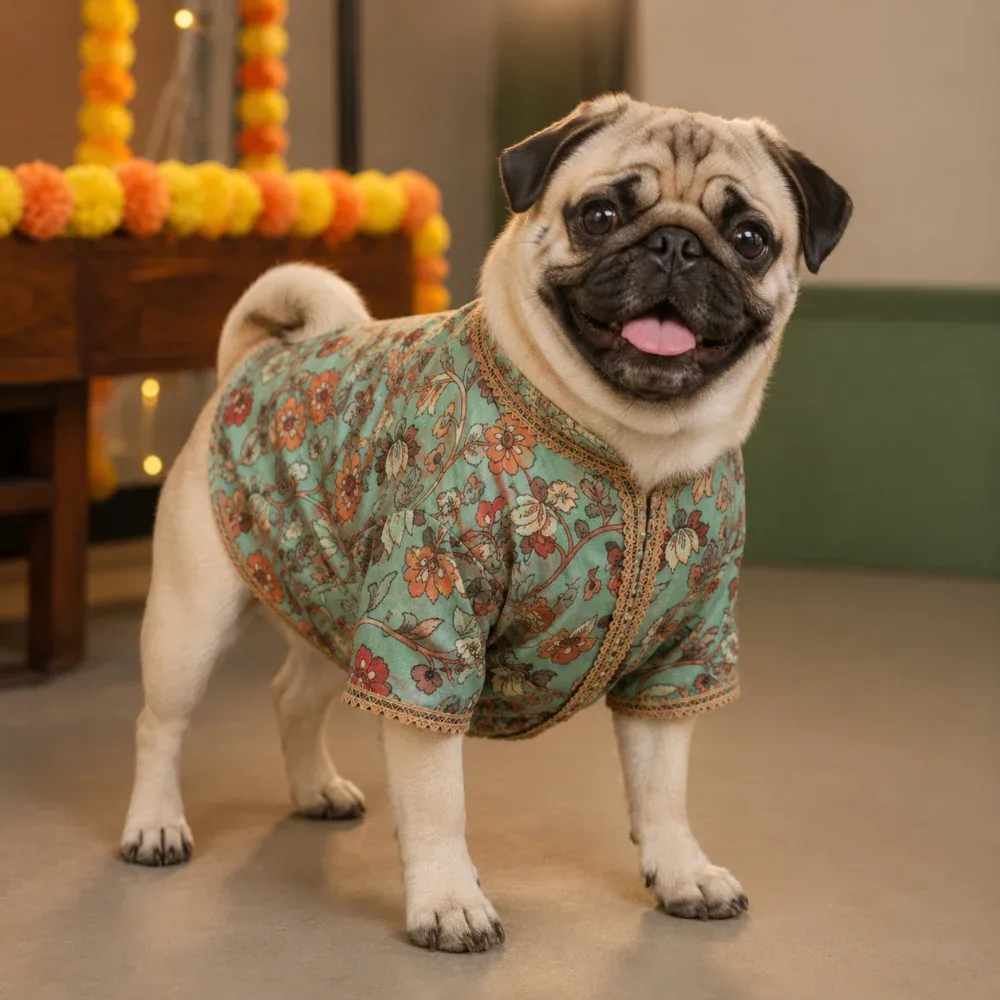 15 Furries Rangrez Kurta for Dogs (Multicolour)