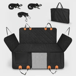 1Pc Dog Car Seat Cover For Back Seat Waterproof Oxford Cloth Seat Cover Hammock Non-Slip Scratchproof Back