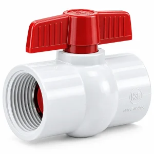 2" PVC Ball Valve, Thread x Thread