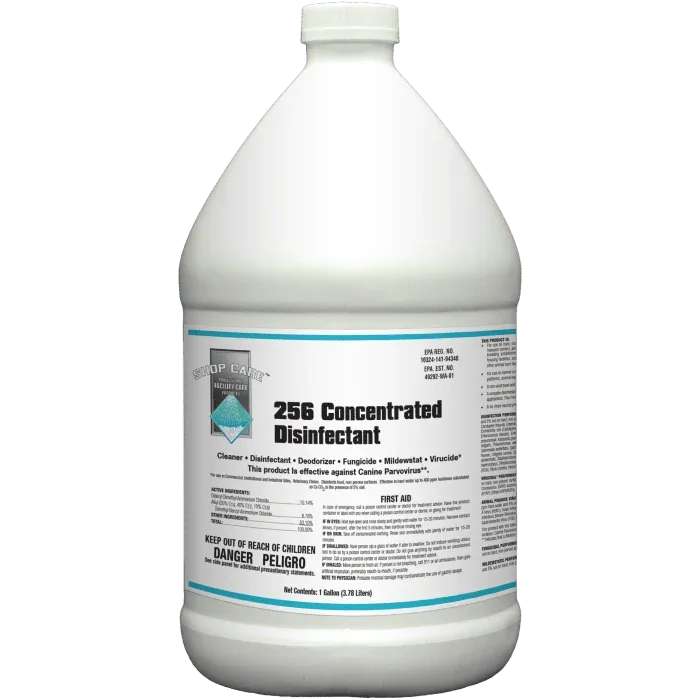 256 Concentrated Disinfectant by Shop Care
