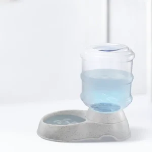 3.5L 1Gal Pet Water Dispenser Self-Dispensing Gravity Pets Water Feeder Automatic Pet Waterer Cat Dog