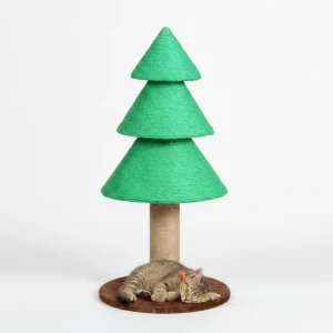 31.5in Christmas Tree Cat Scratcher
