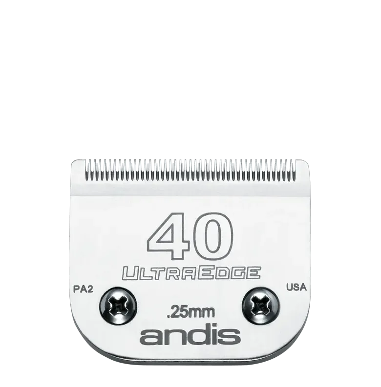 #40 UltraEdge Detachable Blade by Andis - Image 2