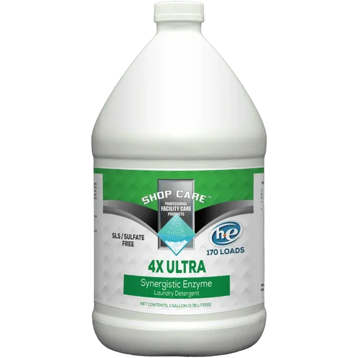 4x Ultra Synergistic Enzyme Laundry Detergent by Shop Care