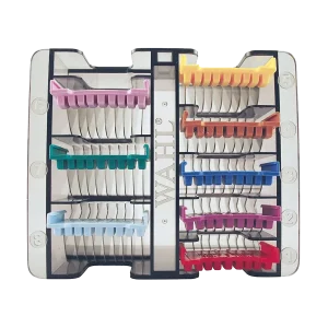 5-in-1 Stainless Steel Comb Attachments by Wahl