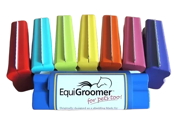 5-Inch Deshedding Tool Royal Blue by EquiGroomer - Image 2