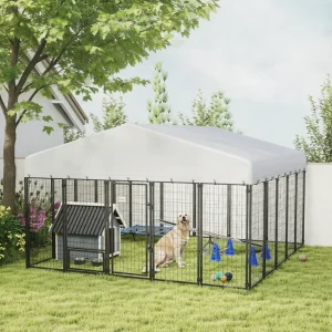 9.8 x 9.8 x 6 Outdoor Dog Kennel