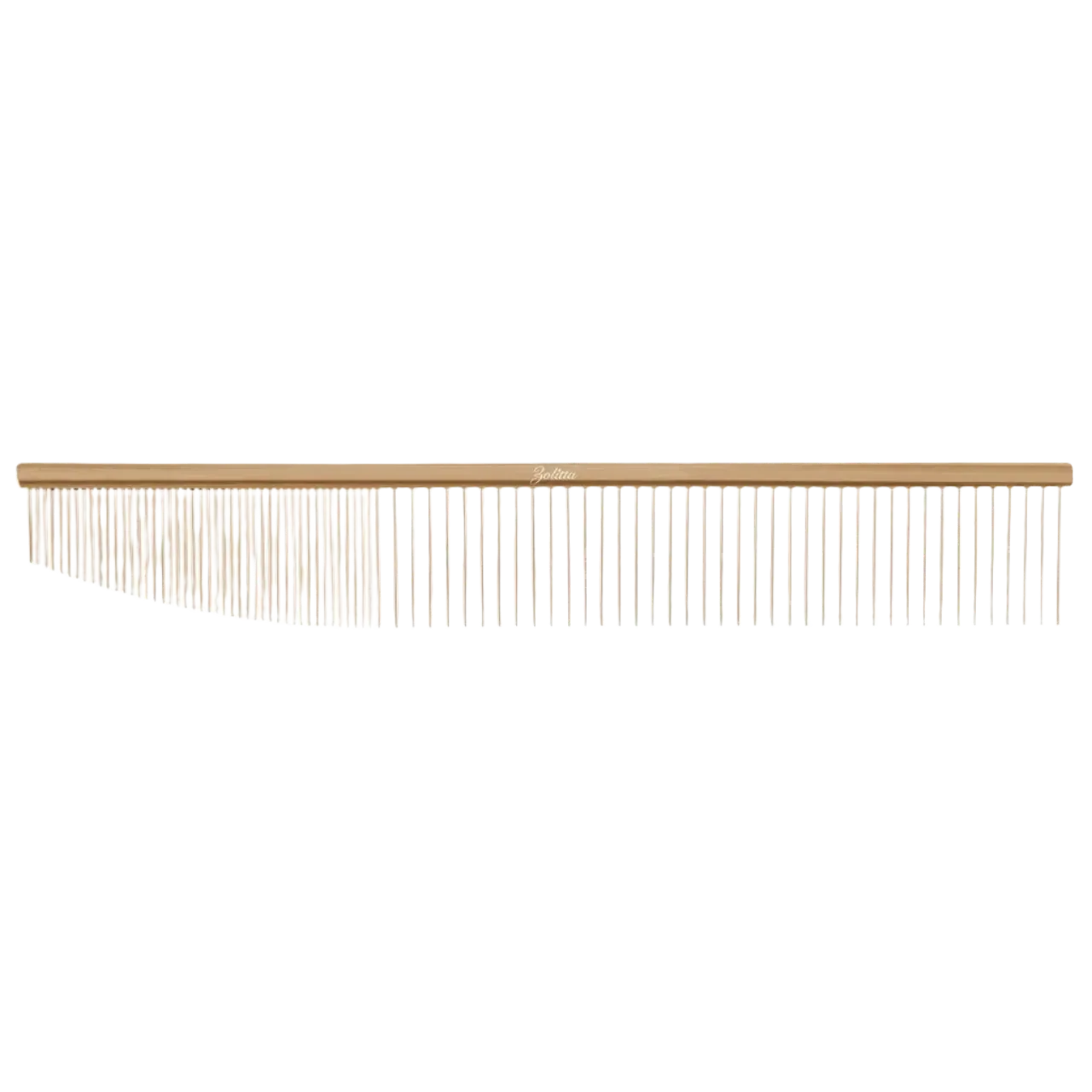9'' Ellipse Comb Gold by Zolitta