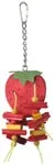 A and E Cages Happy Beaks Strawberry Bird Toy SM - Image 2