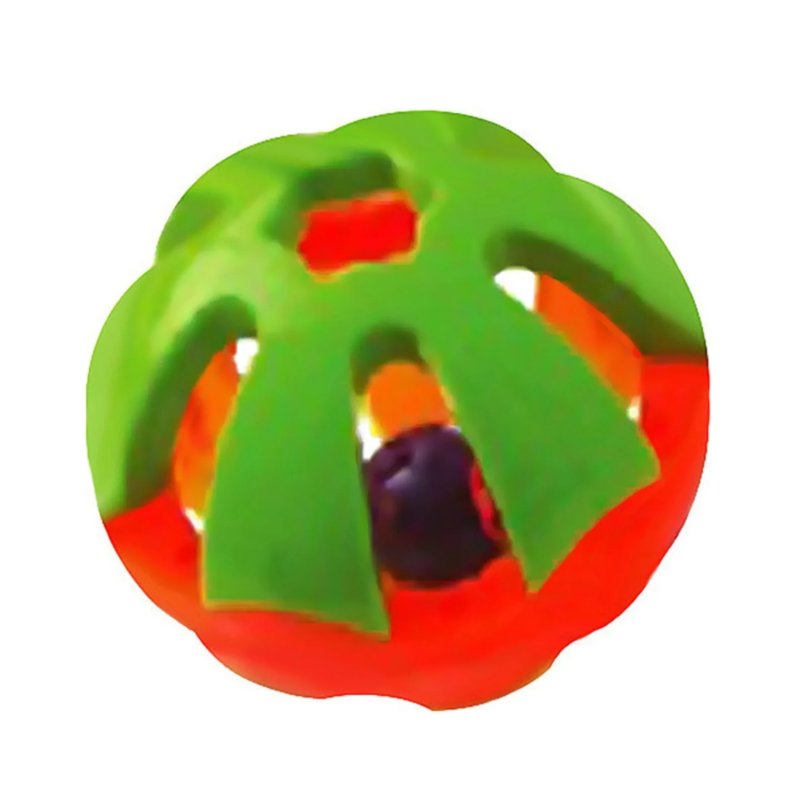 A & E Cages Happy Beaks Round Rattle Foot Bird Toy 1ea/XLarge - Image 2