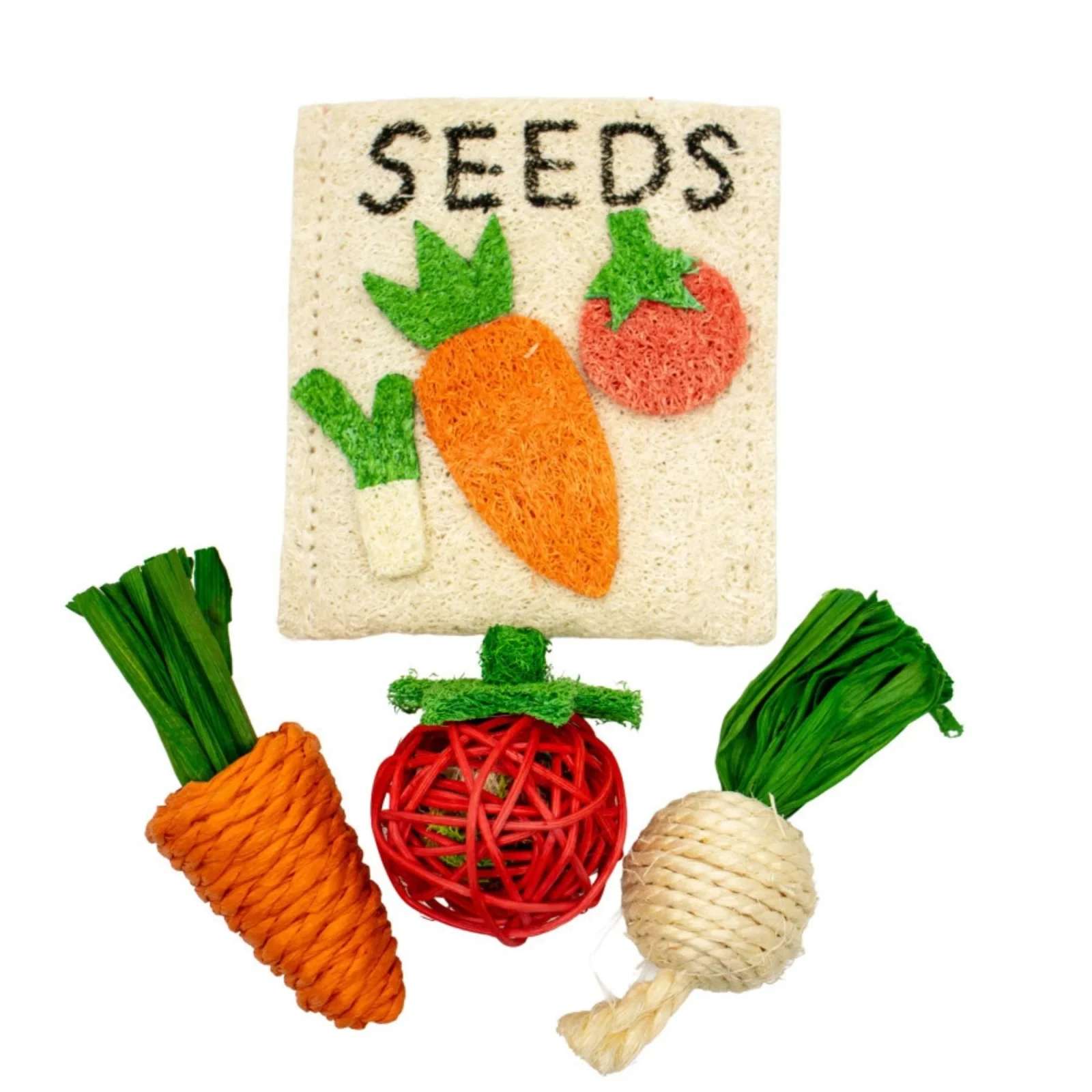 A & E Cages Nibbles Farmstand Forage Small Animal Toy, One Size - Image 2