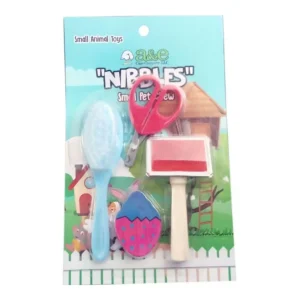 A & E Cages Nibbles Small Animal Grooming Kit, Multi