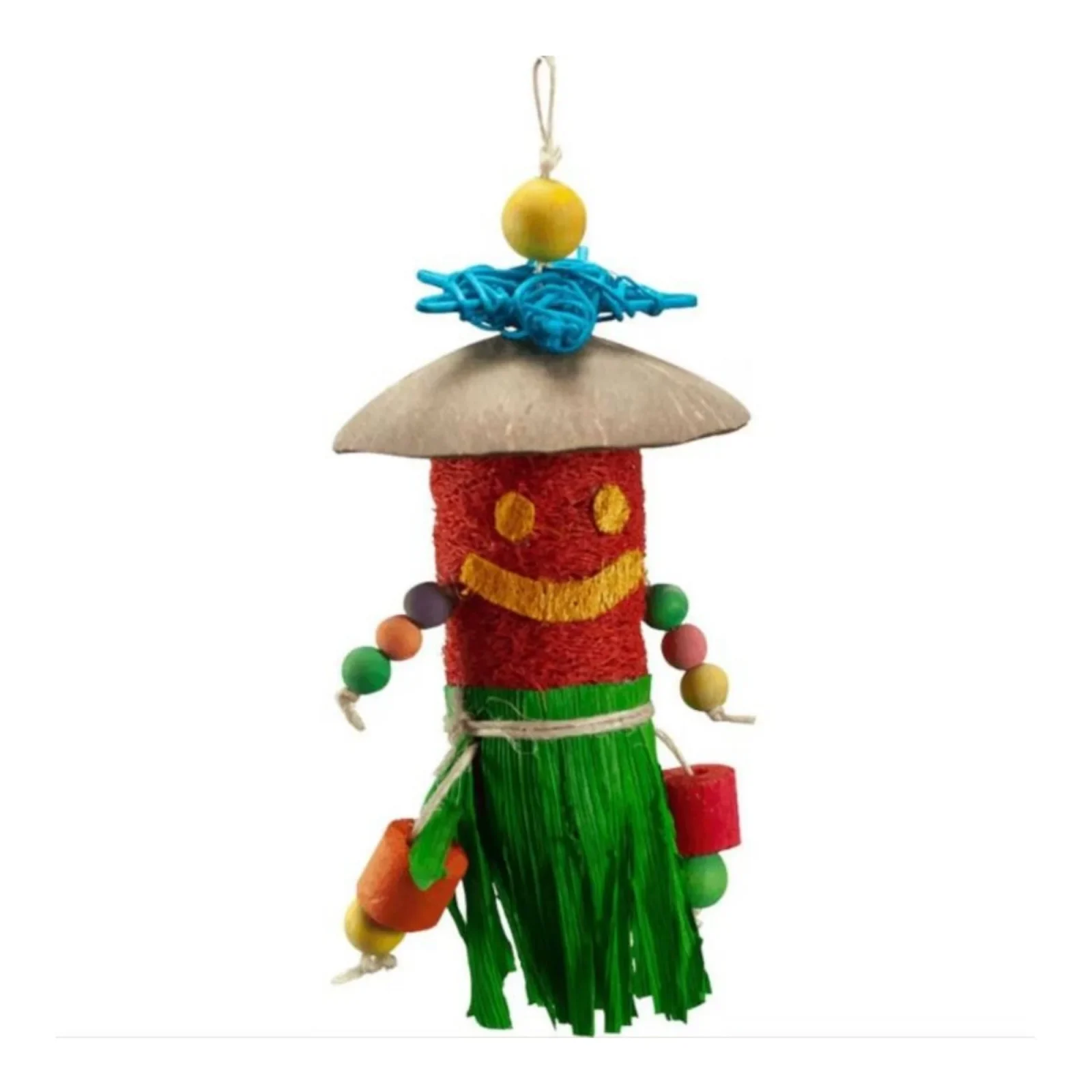 A & E Cages Nibbles Tiki Man Small Animal Toy