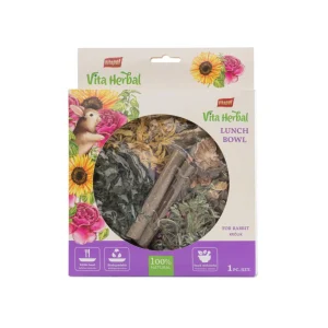 A & E Cages Vitapol Vita Herbal Lunch Bowl for Rabbits, 100 g