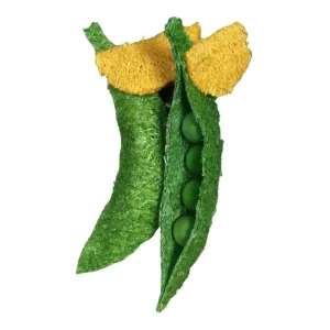 A & E Nibbles-Peas-Pod-Chew-Toy