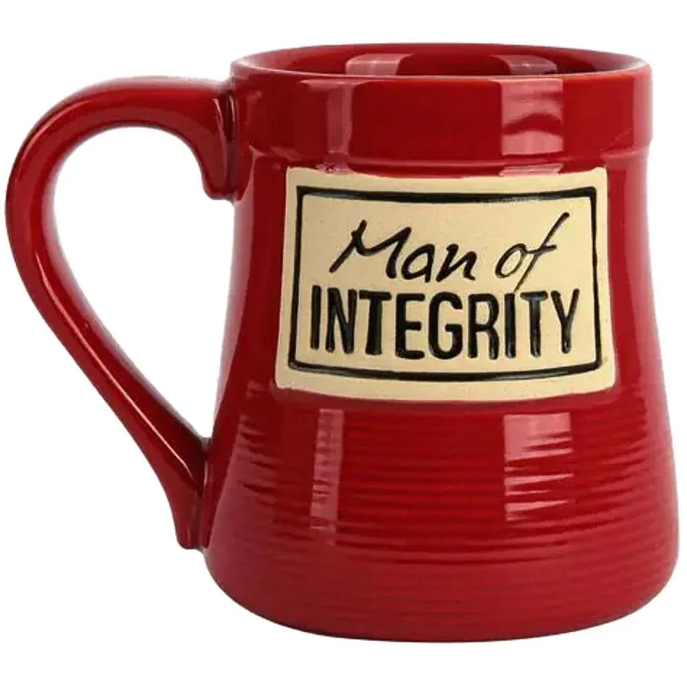 Abbey + Ca Gift Inc Man of Integrity Pottery Mug