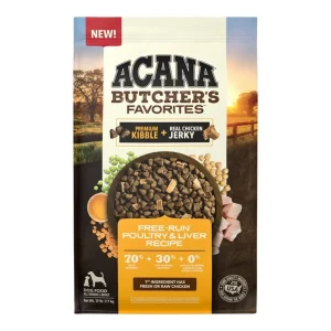 Acana Dog Grain Free Butcher's Favorites Free Run Poultry, 17 lb