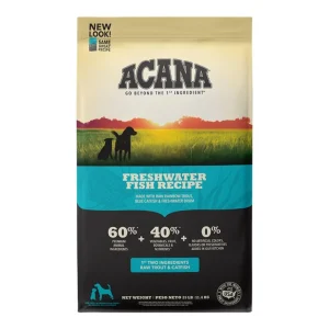 Acana Dog Grain Free Freshwater Fish Recipe, 25 lbs