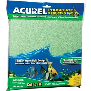 Acurel Cut to Fit Infused Media Pad Phosphate Reducing, Green, 1ea/18 In X 10 in
