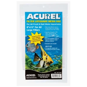 Acurel Filter Lifeguard Media Bag White, 1ea/8 In X 13 in