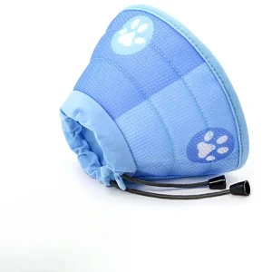 Adjustable Cat Cone Collar Soft Cute Cats Recovery Collar Protective Pet After Surgery Lightweight Elizabethan
