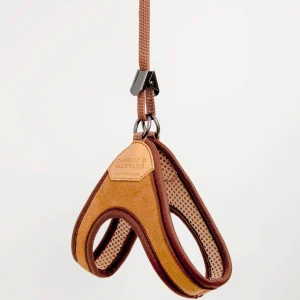 Adjustable Easy Dog Harness in Tan