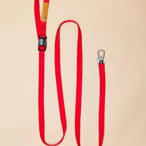 Adjustable Easy Dog Leash in Red
