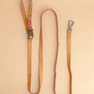 Adjustable Easy Dog Leash in Tan