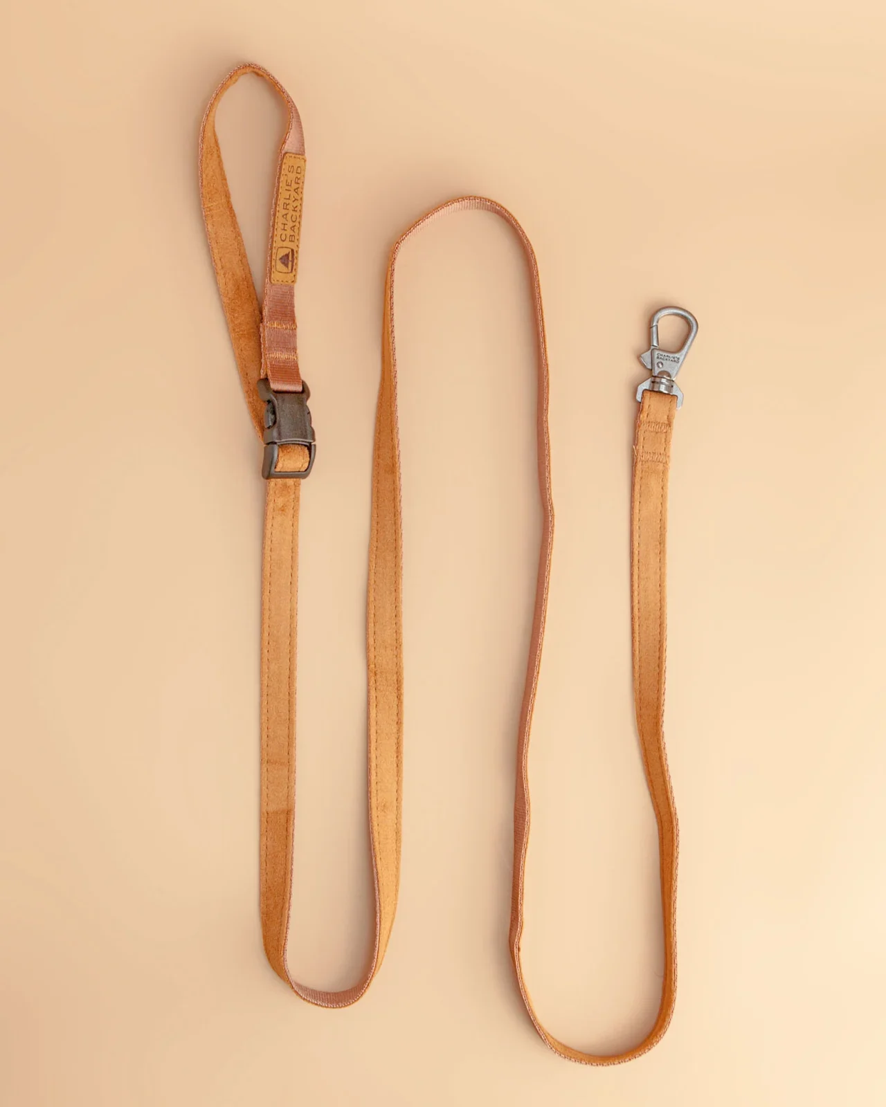 Adjustable Easy Dog Leash in Tan
