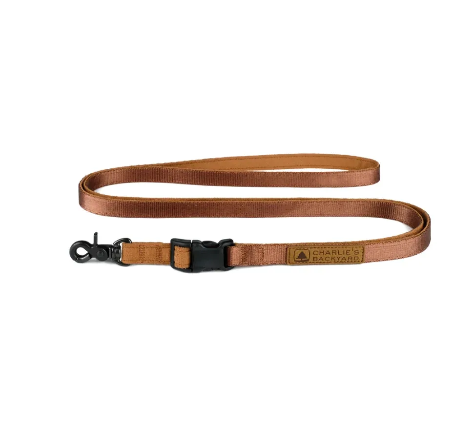 Adjustable Easy Dog Leash in Tan - Image 2