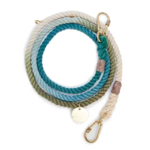 Adjustable Rope Dog Lead in Catskill Ombre (FINAL SALE)