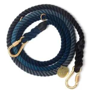 Adjustable Rope Lead in Manhattan Ombre (Made in the USA) (FINAL SALE)