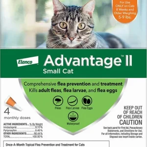Advantage Cat Small Orange 4-Pack