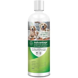 Advantage Flea & Tick Shampoo Puppies & Dog 24oz