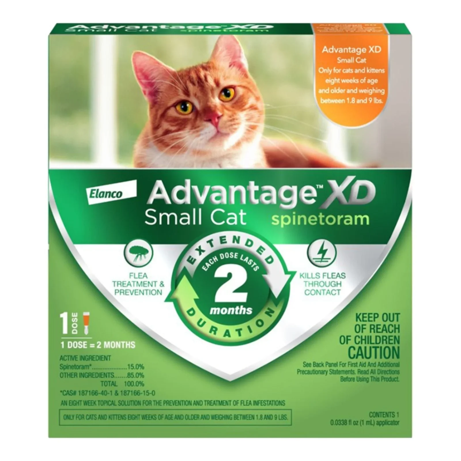 Advantage XD Cat Small - 4 ct