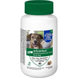 Advantus Chewable Flea Treatment for Dog 23-110lbs 30ct