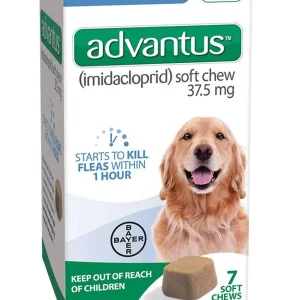 Advantus Chewable Flea Treatment for Dog 23-110lbs 7ct