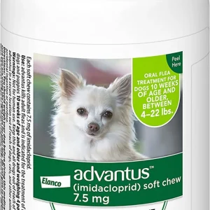 Advantus Chewable Flea Treatment for Dog 4-22lbs 30ct
