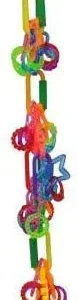 AE Cage Company Happy Beaks Acrylic Rings, Stars and Rubber Things