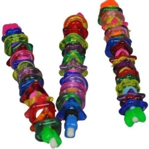 AE Cage Company Happy Beaks Acrylic Things and Lolly Pop Foot Toy