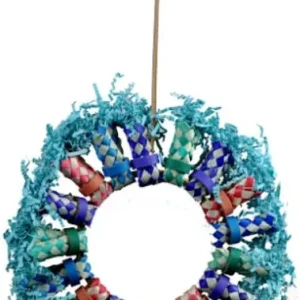 AE Cage Company Happy Beaks Fire Ring Bird Toy