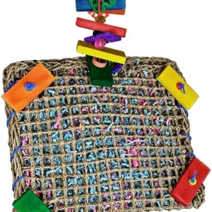 AE Cage Company Happy Beaks Vine Mat Forage Pouch for Birds