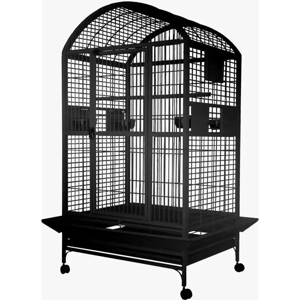 A&E Cage Company Large Dome Top Bird Cage & Stand