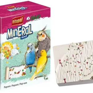AE Cage Company Popcorn Infused Bird Mineral Block Large