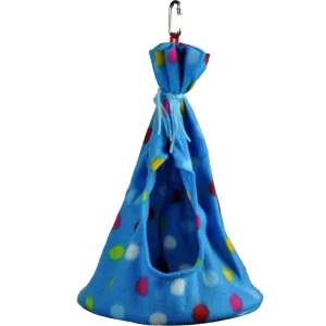 A&E Happy Beaks Fleece Teepee Bird Toy Medium