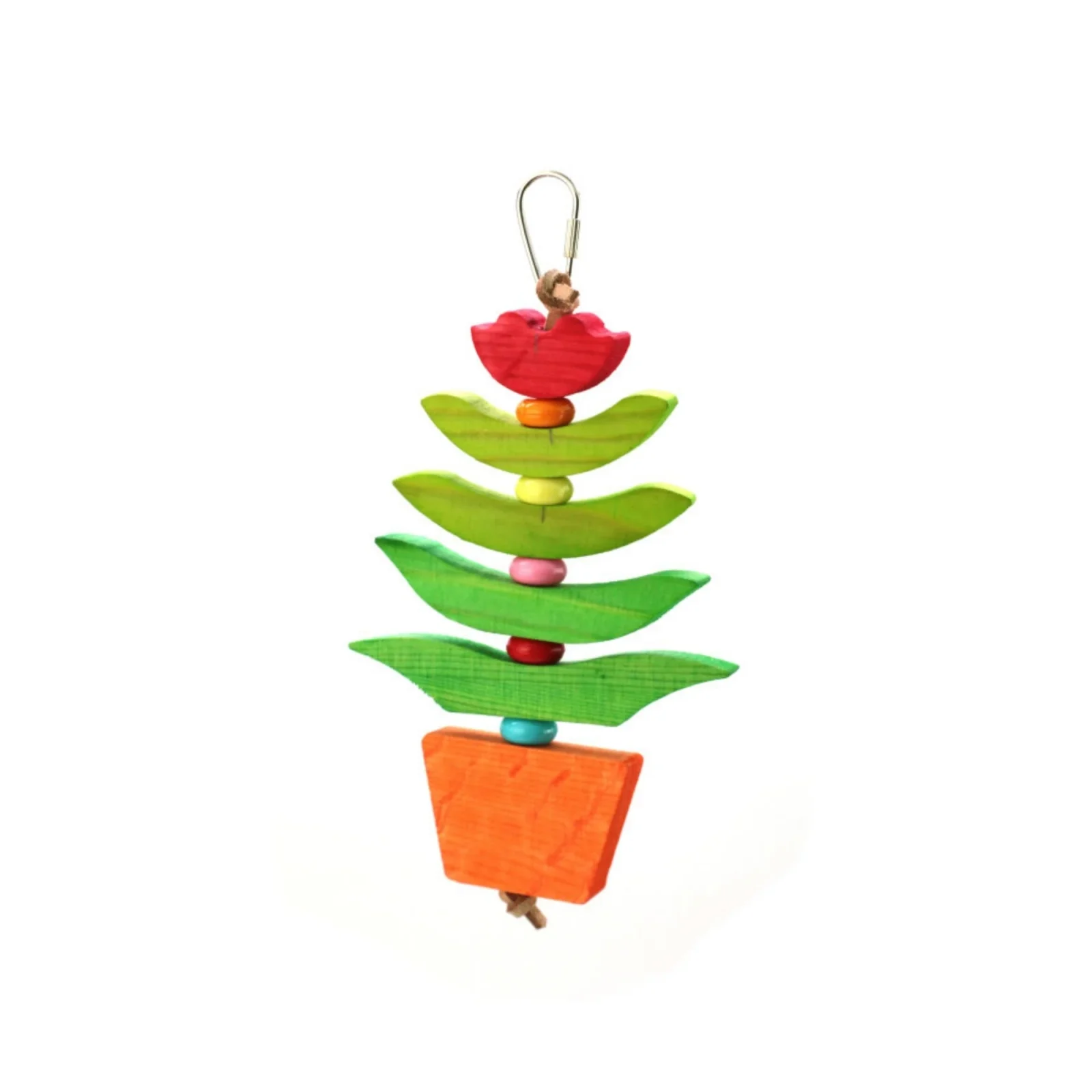 A&E Happy Beaks Flower Flutter Bird Toy