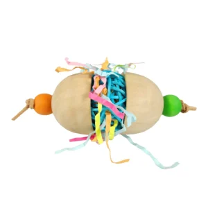 A&E Happy Beaks Hatchling Foot Bird Toy