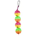 A&E Happy Beaks Jingle Lattice Balls Toy - Image 2