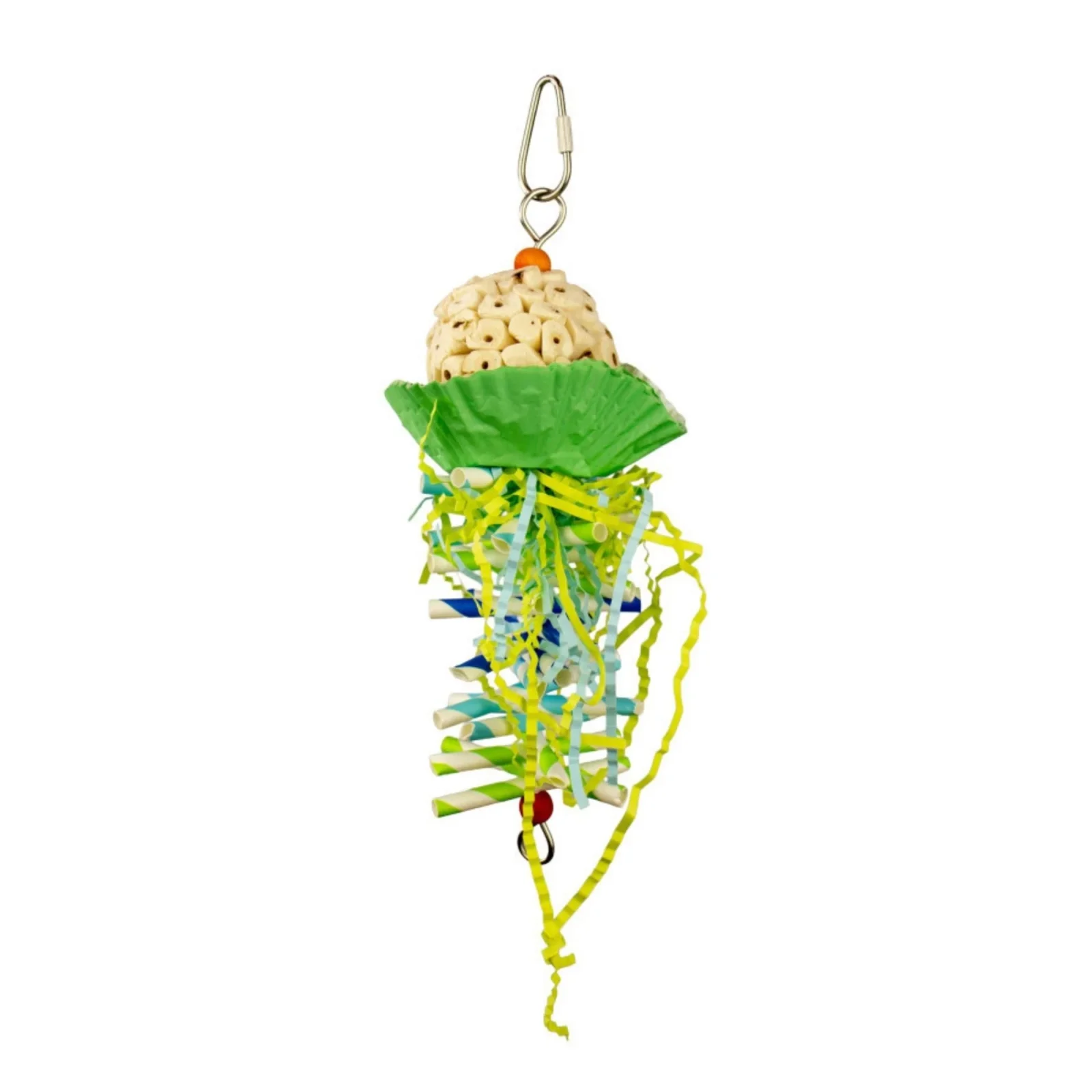 A&E Happy Beaks Peckable Pastry Sola Bird Toy